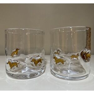 Target - Madison Home 16 fl oz Icon Glass Dachshunds SET OF 2